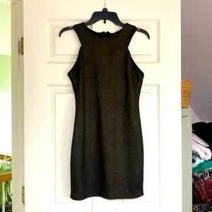 Forever 21 Black/Gold Dress Women’s Medium